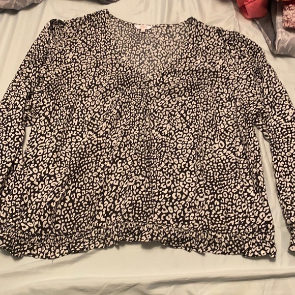 Candies black and White blouse - Picture 1 of 1